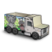 Грузовичок для игрушек «Джунгли» белый, Carobus