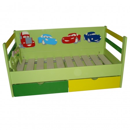 Детская кровать с машинками, Bambini Letto