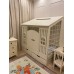 Кровать домик с спортивной сеткой, Bambini Letto