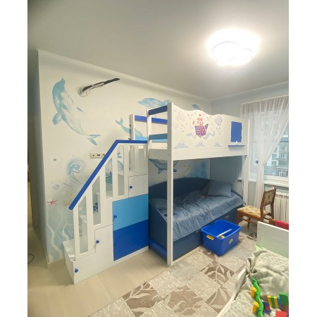 Детская комната в морском стиле, Bambini Letto