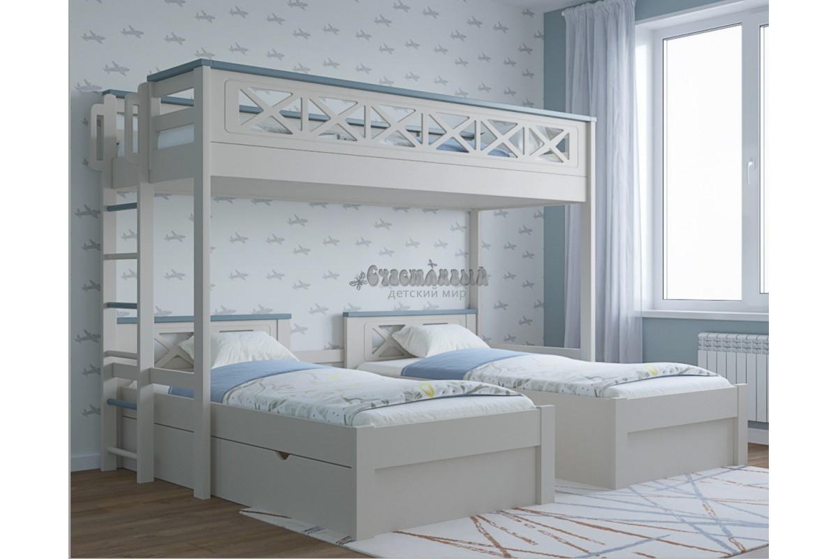 двухъярусные кровати для детского сада - Кыргызстан