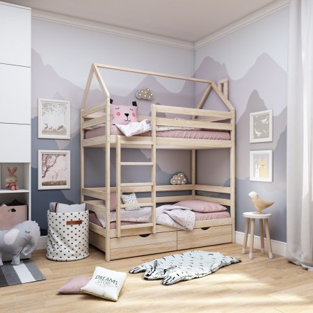 Двухъярусная кровать - домик Classic 160 х 80, Dreams Store