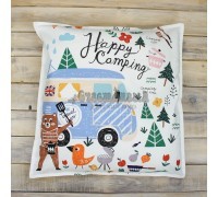 Декоративная подушка Happy Camping