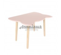 Детский стол Котик розовый