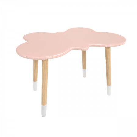 Детский стол Бабочка розовый, с носочками, Bambini Letto
