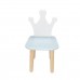 Детский стул Корона голубой, Bambini Letto