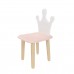Детский стул Корона розовый, Bambini Letto