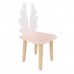 Детский стул Крылья розовый, Bambini Letto