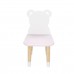 Детский стул Мишка нежная лаванда, с носочками, Bambini Letto