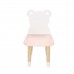 Детский стул Мишка розовый, с носочками, Bambini Letto
