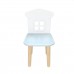Детский стул Домик голубой, Bambini Letto