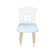 Детский стул Домик голубой, с носочками, Bambini Letto