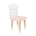 Детский стул Домик розовый, с носочками, Bambini Letto