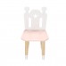 Детский стул Принц Артур розовый, с носочками, Bambini Letto
