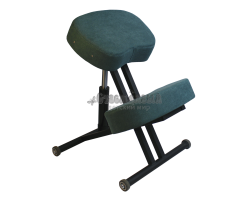 Коленный стул Олимп СК 1-2 Газлифт зеленое стекло