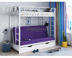 Двухъярусная кровать с диваном Мадлен ЯЯ