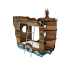 Двухъярусная кровать Пиратский Корабль Черная Жемчужина, Carobus