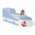 Кровать детская игровая Корабль голубой, Bambini Letto