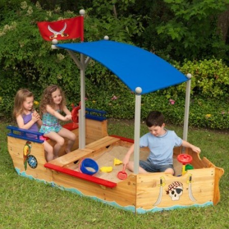 Песочница "Пиратская лодка" (Pirate Sandboat), KidKraft