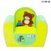 Игровое детское кресло Медвежонок - Желтый+Салатовый, PAREMO