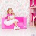 Раскладной игровой диванчик для девочки, цв. Розовый, PAREMO