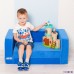 Раскладной игровой диванчик для мальчика, цв. Голубой, PAREMO