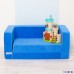 Раскладной игровой диванчик для мальчика, цв. Голубой, PAREMO