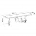 Полка для книг FunDesk SS16W, Fun Desk