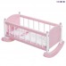 6891, Деревянная кроватка для куклы, цвет Розовый, PFD116-09, 4000ք, 6891-01, PAREMO, Аксессуары для кукол