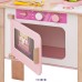 Деревянная кухня-трансформер для девочек "Ванильный смузи" с 16 аксессуарами, PAREMO