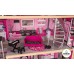Большой искрометный кукольный дом для Барби Сияние - Sparkle Mansion с мебелью 30 элементов, KidKraft