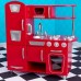Игрушка кухня из дерева "Винтаж", цвет Красный (Red Vintage Kitchen), KidKraft