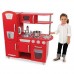 Игрушка кухня из дерева "Винтаж", цвет Красный (Red Vintage Kitchen), KidKraft