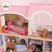 Винтажный кукольный дом для Барби - Магнолия Magnolia с мебелью 13 предметов, KidKraft