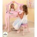 Туалетный столик (трельяж) с зеркалом для девочки "Принцесса" (Princess Vanity & Stool), KidKraft