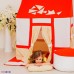 Текстильный домик-палатка с пуфиком для девочек и мальчиков "Замок Сомерсет", PAREMO